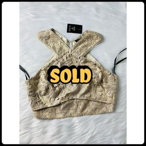 Marciano by Guess Crop Top Lace